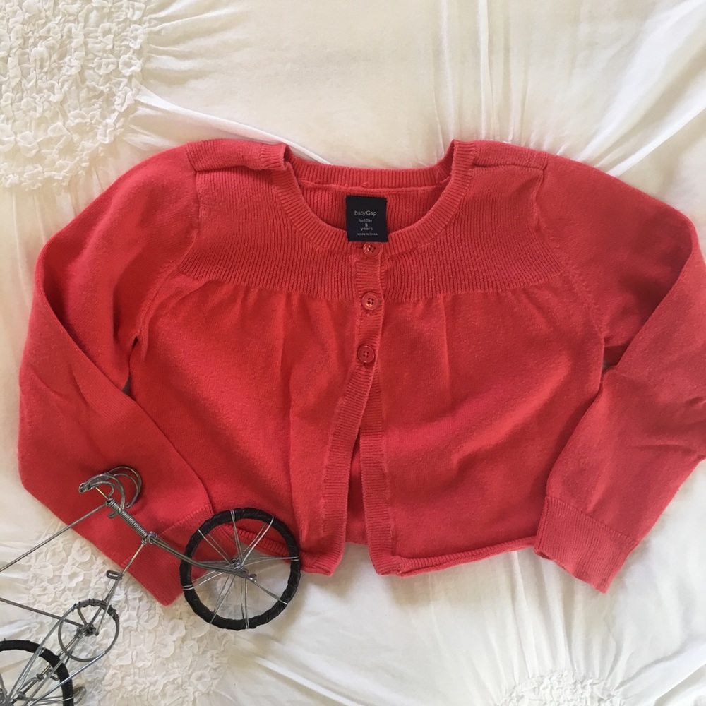 Gap Toddler 3 Button Cardigan (3T)